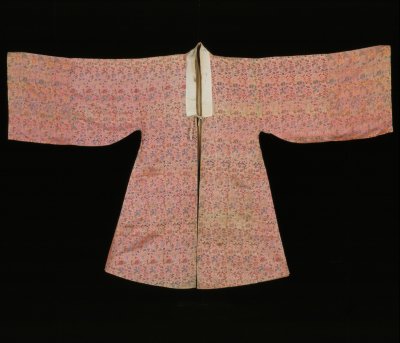 图片[1]-Pink Kui Long Feng Wearing Patterned Brocade Women’s Pei-China Archive